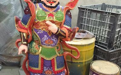 廟宇玻璃鋼樹脂彩繪神佛菩薩二十四諸天雕塑