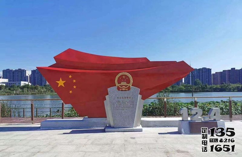 景區(qū)大型戶外景觀玻璃鋼彩繪旗幟雕塑 景區(qū)大型戶外景觀玻璃鋼彩繪旗幟雕塑