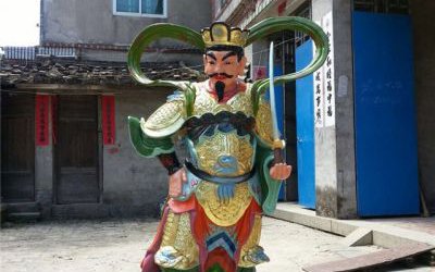 三十二應身-執金剛玻璃鋼彩繪32應身神像