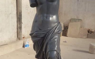 玻璃鋼仿銅斷臂維納斯雕塑