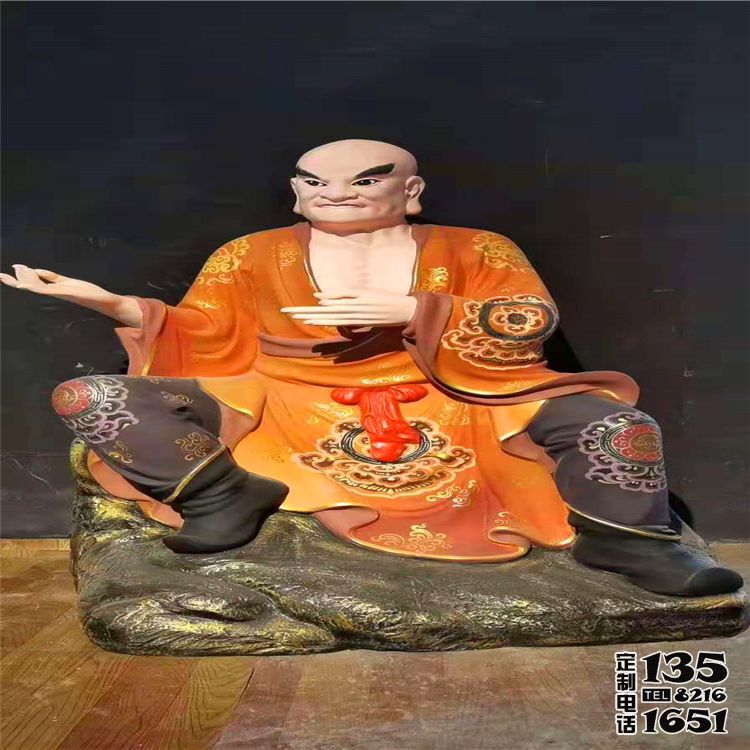 玻璃鋼彩繪大型景觀寺廟景區(qū)裝飾品十八羅漢雕塑 玻璃鋼彩繪大型景觀寺廟景區(qū)裝飾品十八羅漢雕塑